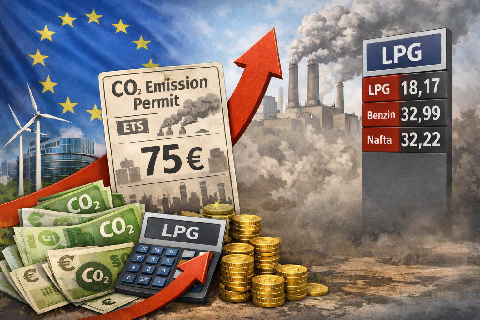 Emisní povolenky znamenají zdražení LPG