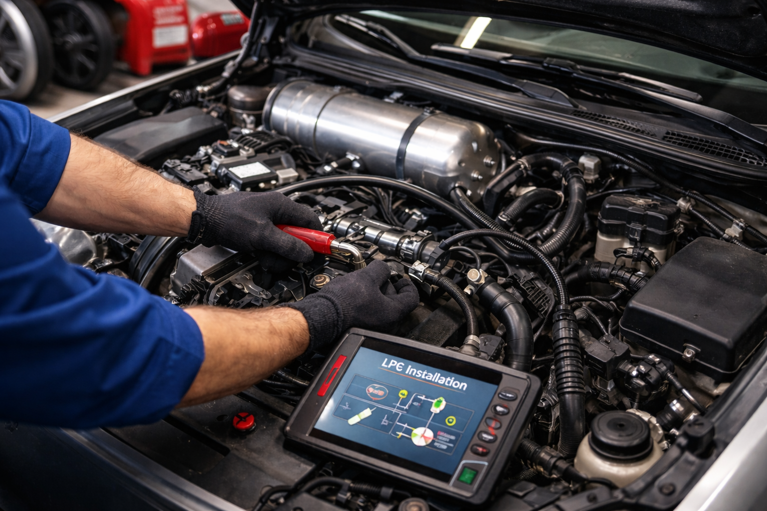 Jak probíhá montáž LPG? Krok za krokem v dílně